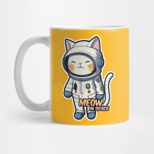 Astronaut cat Mug